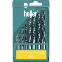 Heller Tools 205241 Hout-spiraalboorset 8-delig 3 mm, 4 mm, 5 mm, 6 mm, 7 mm, 8 mm, 9 mm, 10 mm Cilinderschacht 1 set(s) - thumbnail