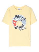 BOSS Kidswear t-shirt à logo imprimé - Jaune - thumbnail