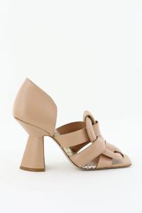 Morobe sandalen Sophia high heel very nude