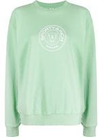 Sporty & Rich sweat en coton à logo imprimé - Vert