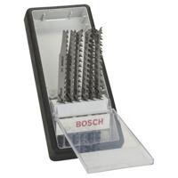 Bosch Professional 2607010572 Decoupeerzaagblad Robustline 6-Delige Houten Expertset, T-Schacht