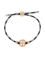 Tory Burch bracelet Miller Slider en cuir - Bleu - thumbnail