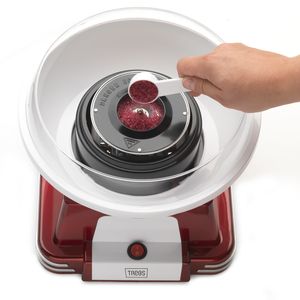 Trebs 99389 - Suikerspinmachine retro - Rood