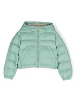 Moncler Enfant doudoune à capuche - Vert