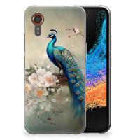 TPU Hoesje voor Samsung Galaxy Xcover 7 Vintage Pauwen