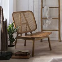 Artistiq Fauteuil Takeshia Teak en rotan - Hout - thumbnail