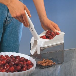 Leifheit 37200 appelboor Transparant, Wit Cherry