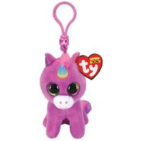 TY Beanie Boos Clip Eenhoorn Knuffel Rosette 7 cm