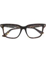 Gucci Eyewear lunettes de vue à monture carrée - Marron