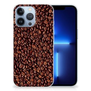 Apple iPhone 13 Pro Siliconen Case Koffiebonen