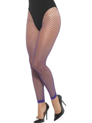 Net Panty Footless Paars