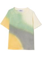 Stone Island Junior t-shirt à imprimé tie dye - Vert - thumbnail