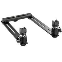 Walimex Makro Basic flitsrailsysteem, zwart