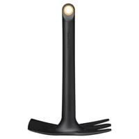 Fiskars combi schoffel, lengte: 28 cm, glasvezelversterkte kunststof, zwart/oranje, stevig, 1072100