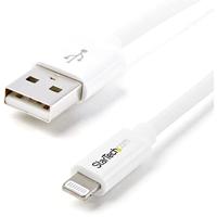 StarTech.com 2 m lange witte Apple 8-polige Lightning-connector-naar-USB-kabel voor iPhone / iPod / iPad
