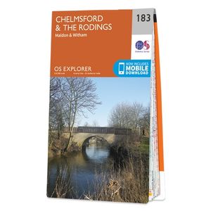 Wandelkaart - Topografische kaart 183 OS Explorer Map Chelmsford, the