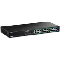 TRENDnet 26-Port Gigabit EdgeSmart PoE+ Switch, TPE-TG262ES