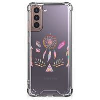 Samsung Galaxy S21 Plus Stevig Bumper Hoesje Boho Dreamcatcher - thumbnail