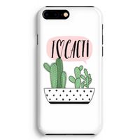 I love cacti: iPhone 8 Plus Volledig Geprint Hoesje - thumbnail