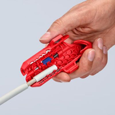 Knipex 16 95 02 SB ErgoStrip Kabelstripper Geschikt voor: Ronde kabel, Kabel voor vochtige ruimte, Datakabel, Coaxkabel 4.8 tot 13 mm 0.2 tot 4 mm²