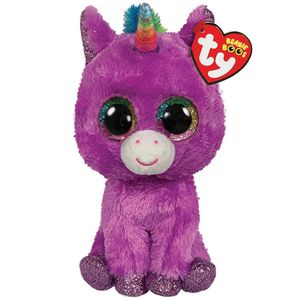 TY Beanie Boo&apos;s Eenhoorn Knuffel Rosette 24 cm