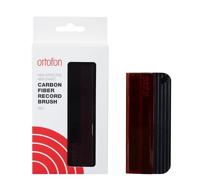 Ortofon Record Brush, premium koolstofvezel, antistatisch, rood