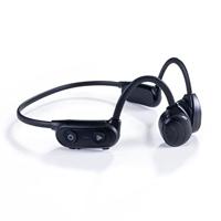 Silvergear® Bone Conduction-Sportkoptelefoon | Bluetooth 5.0 | IPX6 Waterdichte Sportkoptelefoon | 6 Uur Speeltijd | Voor Sport, Luisteren en Fietsen | Open-ear sportkoptelefoon | Zwart