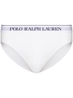 Polo Ralph Lauren lot de trois slips à taille à logo - Blanc