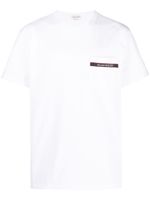 Alexander McQueen t-shirt en coton à logo imprimé - Blanc