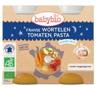 Babybio Wortel tomaat pasta 200 gr bio (2 st) - thumbnail