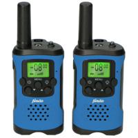 Alecto FR-115BW - Set van twee walkie talkies voor kinderen, tot 7 kilometer bereik - blauw/zwart - thumbnail