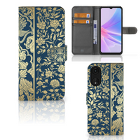 OPPO A78 5G | A58 5G Hoesje Beige Flowers - thumbnail