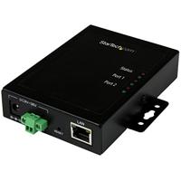 StarTech.com Serieel naar IP-apparaatserver met 2 poorten, RS232, metaal en monteerbaar, seriële apparaatserver