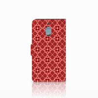Nokia 2.1 (2018) Telefoon Hoesje Batik Rood
