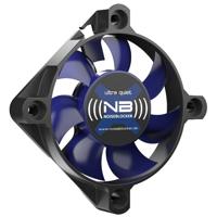 NoiseBlocker BlackSilent XS2 PC-ventilator Zwart, Blauw (doorschijnend) (b x h x d) 50 x 50 x 10 mm - thumbnail