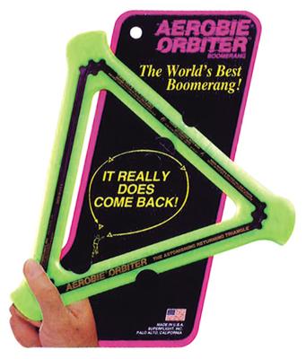 Aerobie boomerang Orbitor junior 29 cm rubber groen Aerobie boomerang Orbitor junior 29 cm rubber groen