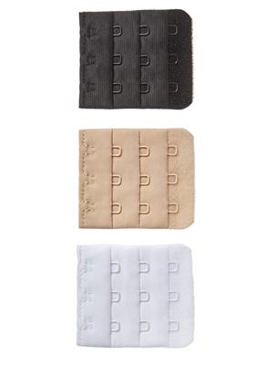 HEMA Bh Verlengstukken - 3 Stuks (zwart)