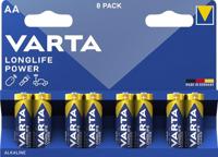VARTA Longlife Power Batterij (AA Mignon alkaline batterijen LR6 - 8-pack)