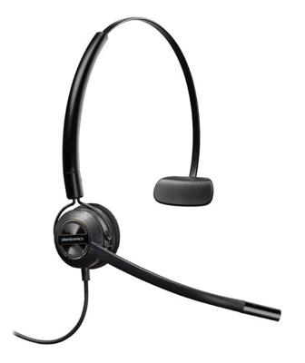 POLY EncorePro HW540 Headset oorhaak, Hoofdband, Neckband Zwart