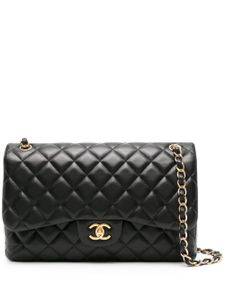 CHANEL Pre-Owned sac porté épaule Jumbo (2014) - Noir