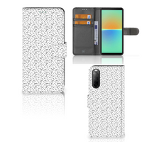 Sony Xperia 10 IV Telefoon Hoesje Stripes Dots - thumbnail