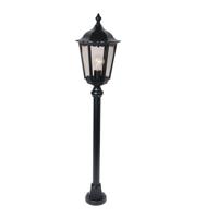 Franssen Klassieke tuinlamp Cartella zwart FL2067-10 - thumbnail