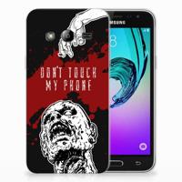 Samsung Galaxy J3 2016 Silicone-hoesje Zombie Blood
