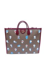 Gucci Pre-Owned x Doraemon sac cabas GG Supreme (2021) - Marron