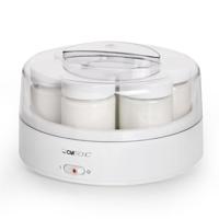 Clatronic® yoghurtmaker met 7 portiepotjes | yoghurtmaker voor maximaal 1,1 liter yoghurt, kwark & roomkaas | yoghurtmaker voor snelle en eenvoudige bereiding | 160 ml per potje + deksel | JM 3344