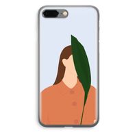 Leaf: iPhone 8 Plus Transparant Hoesje - thumbnail