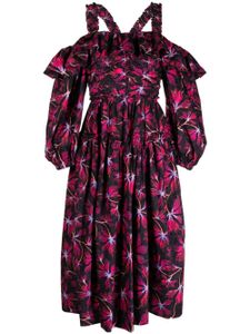 Ulla Johnson robe en coton Caprice à fleurs - Multicolore