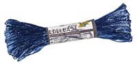folia 9235 - Raffia Edelbast, 1 bundel á 30 m in koningsblauw, snoer van glanzende kunstvezel, ideaal voor knutselen, decoratie of voor bloemstukken, boeketten en andere floristische werkzaamheden