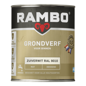 Rambo Grondverf Binnen Dekkend RAL9010