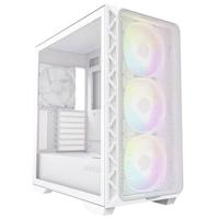 MONTECH AIR 903 MAX Midi-tower PC-behuizing Wit 4 voorgeïnstalleerde LED-ventilators